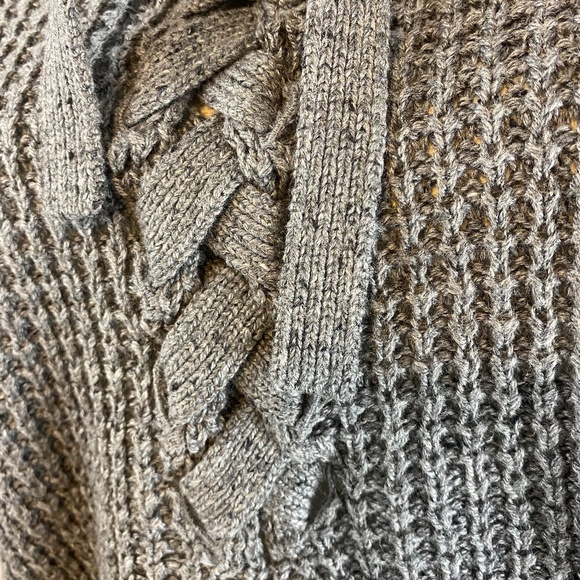 DESIGNERS REMIX Charlotte Eskildsen Kimmy Front Lace Up Sweater - Picture 3 of 7